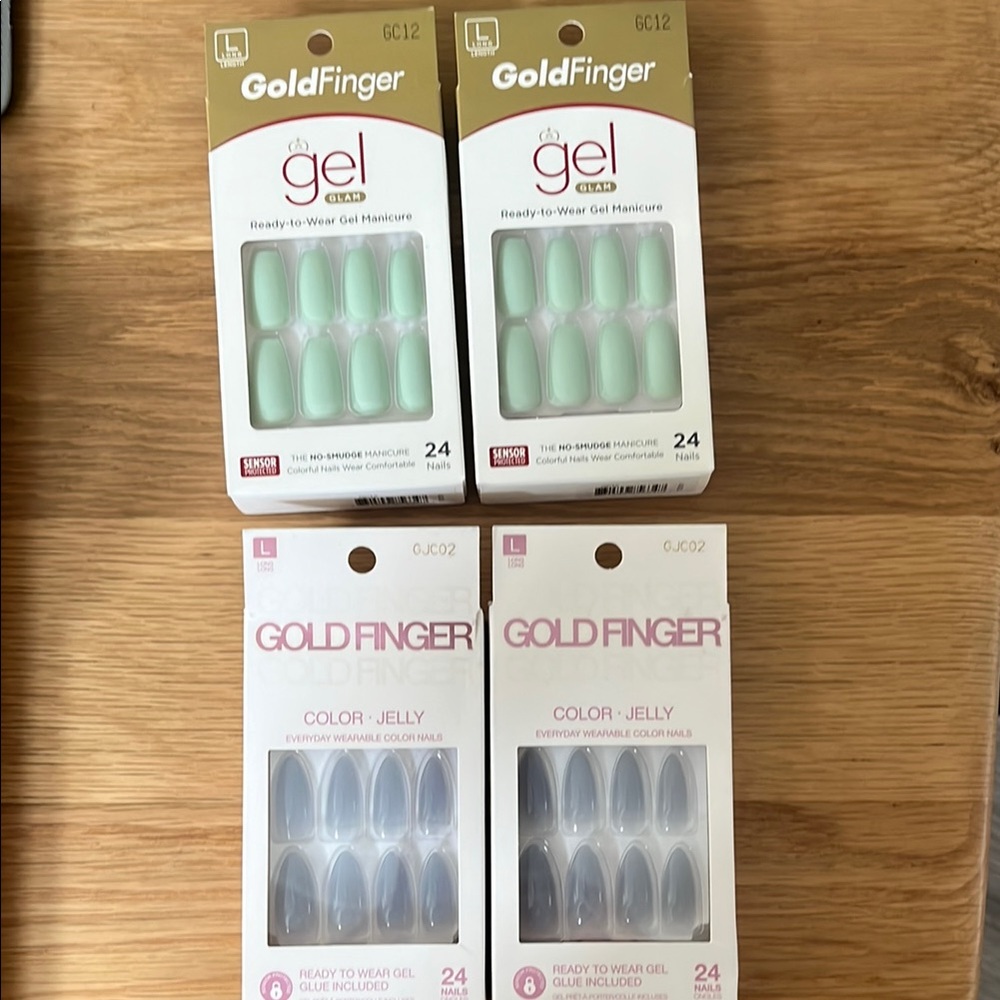 Kiss Green and Blue Nail Tools